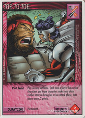 Toe To Toe [White Border]